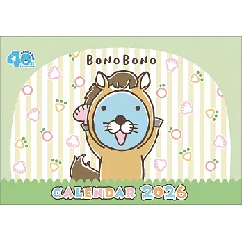 暖暖日記2026年桌上型月曆