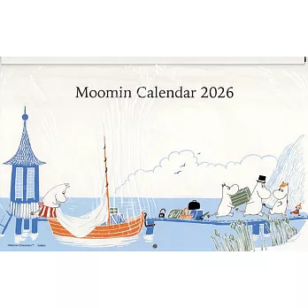 MOOMIN慕敏家族2026年壁掛式月曆