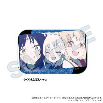 超時空輝耀姬！場景方形徽章：輝耀＆彩葉＆八千代