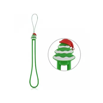 BONE/X’mas Tree Strap 聖誕樹吊繩＜冬季限量＞綠色.可愛聖誕