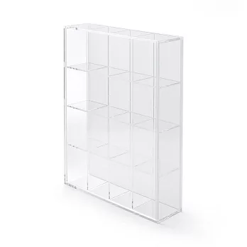 [MUJI 無印良品]壓克力展示盒/半透明/4×4
