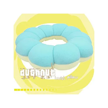 超人氣甜 甜 圈可 變身坐墊(海洋藍)