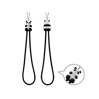 BONE/ Panda Strap 熊貓造型吊繩