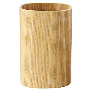 [MUJI 無印良品]木製置物筒