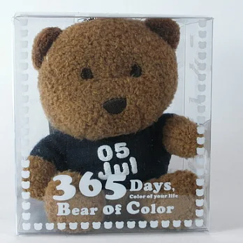365繽紛熊(生日熊)-Bear of Color7月5日-深藍色T恤