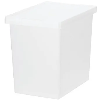 [MUJI 無印良品]PP搬運箱/附扣/小.深型