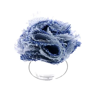 [Bling Q]淺藍海洋清新造型戒指