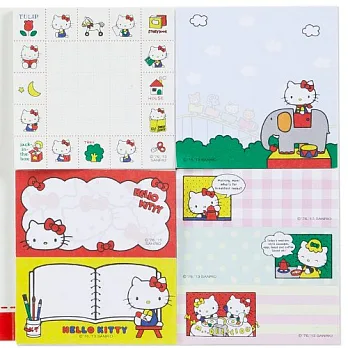 SANRIO HELLO KITTY書型自黏便利貼(共350枚)