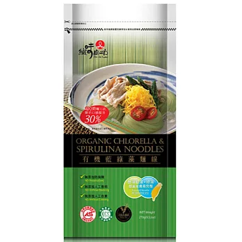 【纖味廚坊】有機藍綠藻麵線(270g)