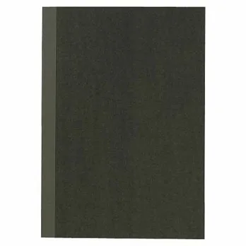 [MUJI 無印良品]再生紙筆記本(橫線7mm)/A5.30頁.深灰