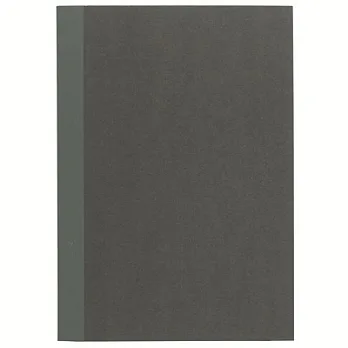 [MUJI 無印良品]再生紙筆記本(橫線6mm)/A6.30頁.深灰