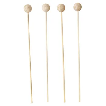 [MUJI 無印良品]空間芬香油用造型藤枝/小球.4入