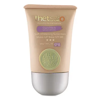 thetsaio機植之丘 防曬美 白潤色底乳(低油輕透感)SPF46+++
