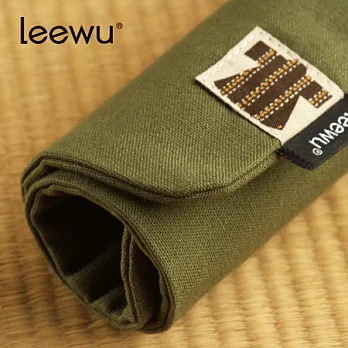 leewu 小和服筆捲‧抹綠