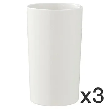 [MUJI 無印良品]米白瓷廚房道具架/3入