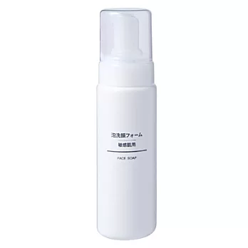 [MUJI 無印良品]MUJI敏感肌泡沫洗面乳/200ml