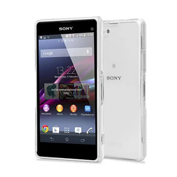 透明殼專家 SONY Z1 Compact 0.5mm超薄.抗刮.高透光(支援原廠座充)