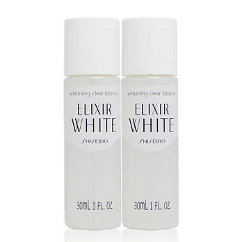 SHISEIDO 資生堂 淨白肌密柔膚水 (I 清爽) 30mlX2