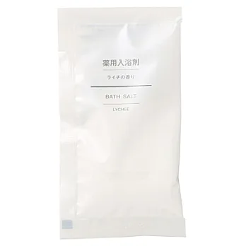 [MUJI 無印良品]泡澡劑小包(荔枝)/30g