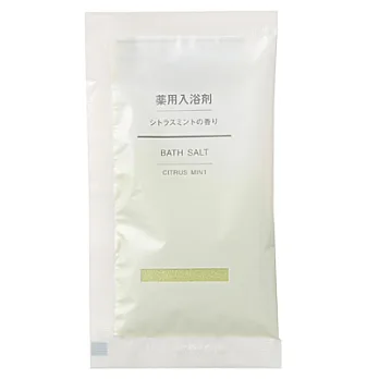 [MUJI 無印良品]泡澡劑小包(柑橘薄荷)/25g