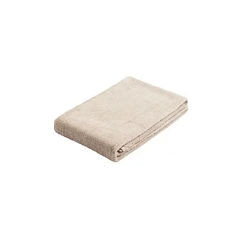 [MUJI 無印良品]有機棉柔舒浴巾/米色