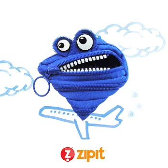 Zipit 怪獸拉鍊包(小)-寶藍