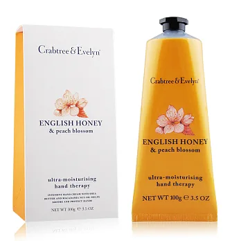 Crabtree & Evelyn 瑰珀翠 蜂蜜桃花園護手霜(100g)-新款