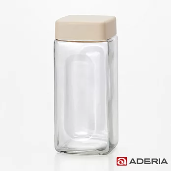 【ADERIA】日本進口玻璃醃漬瓶900ml(白)