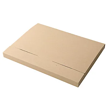 [MUJI 無印良品]牛皮紙折疊式文件收納盒/A4
