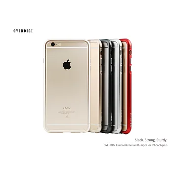 OVERDIGI Limbo iPhone6 Plus 質感航太鋁合邊框消光金