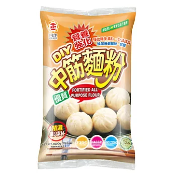 【日正】營養強化中筋麵粉 1000g
