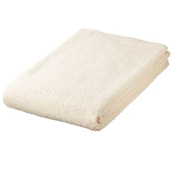 [MUJI 無印良品]有機棉綾織浴巾/原色