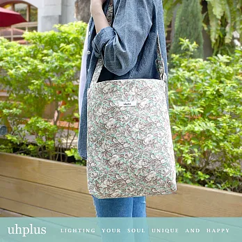 uhplus 極簡環保袋- 大馬士革薔薇
