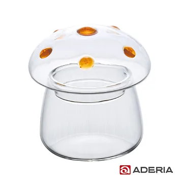 【ADERIA】日本進口圓點蘑菇容器(大)