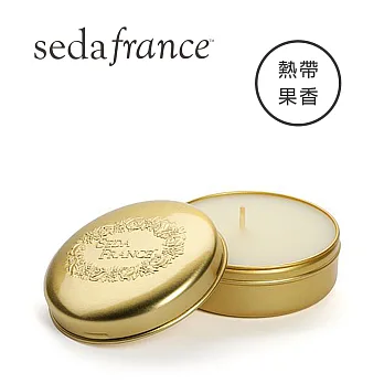 Seda France 香氛蠟燭 經典印花許願蠟燭旅行裝 -熱帶檸檬