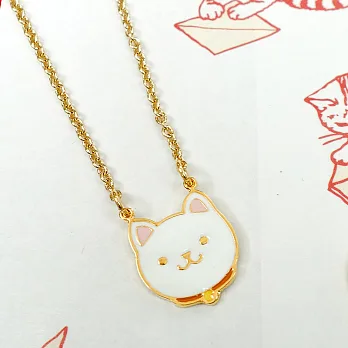 Little OH! 福氣貓 手作手鍊白