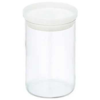 [MUJI 無印良品]耐熱玻璃圓形保存容器/800ml