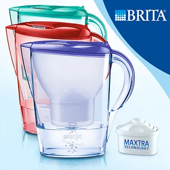 【德國BRITA】Marella 馬利拉3.5L花漾壺 (內含1入濾芯)薰衣草紫