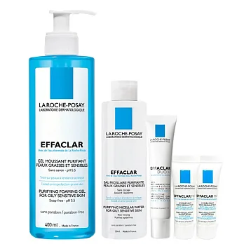 LA ROCHE-POSAY理膚寶水 青春潔膚凝膠加量組