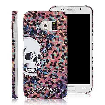 ED HARDY SAMSUNG S6 edge保護殼-彩色豹紋