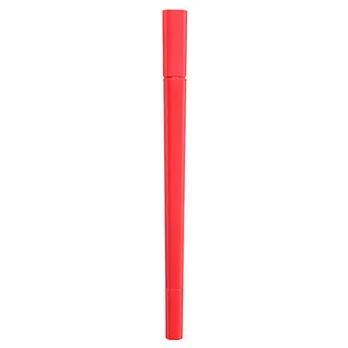[MUJI無印良品]六角雙頭水性筆/紅