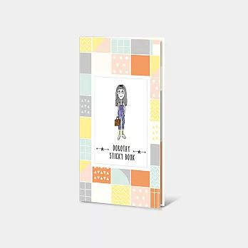 Dorothy造型便利貼本-吊帶褲女孩