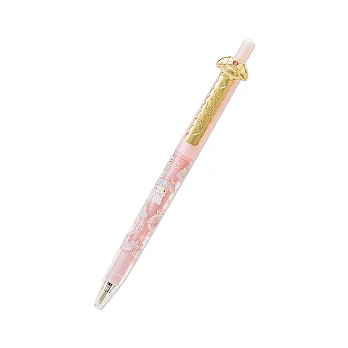 《Sanrio》美樂蒂立體雕花金屬筆夾原子筆(緞帶)