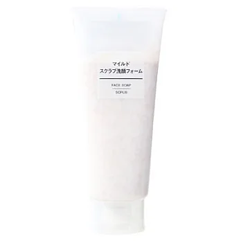 [MUJI無印良品]MUJI溫和去角質洗面乳200g