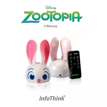 InfoThink Zootopia USB兔子燈 (附遙控器)