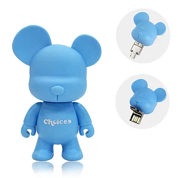 Choicee x MiniQee 大頭熊 16GB OTG隨身碟