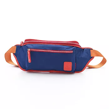 PORTMAN 時尚繽紛尼龍腰包 PM142125 深藍色