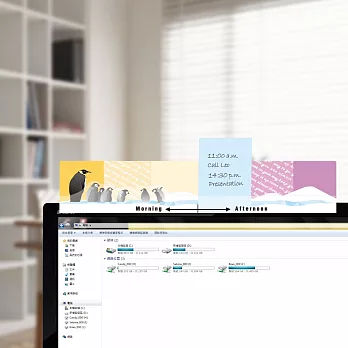【歐士OSHI】備忘板-企鵝家族2入