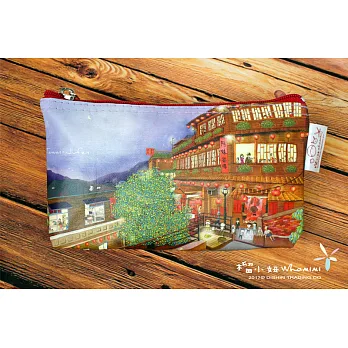 榴小妞台灣景點筆袋-九份16(E025016)