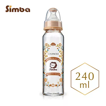 小獅王辛巴 蘿蔓晶鑽標準玻璃大奶瓶240ml托斯卡尼艷陽莊園